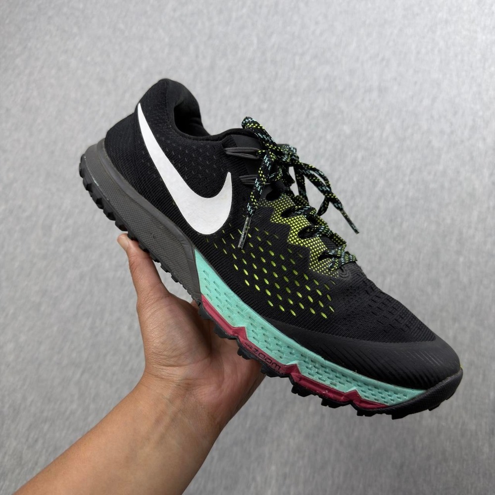 Nike Zoom Kiger 4 Trail Running Shoes Black Multicolor
